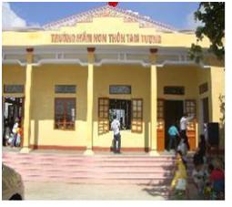  #홍타이읍 땀즈엉마을 유치원 완공식#