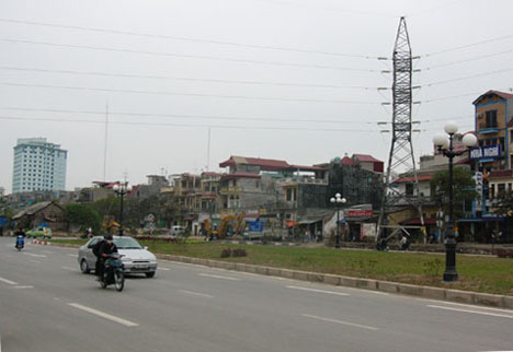 2009년 말 3차선 도로 시공 계획