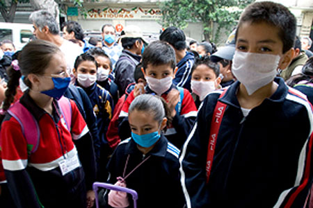 베트남에서 2,000명 이상 신종 플루에 감염