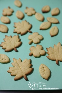 가을 쿠키, 낙엽 쿠키, 나뭇잎 쿠키 : 네이버 블로그