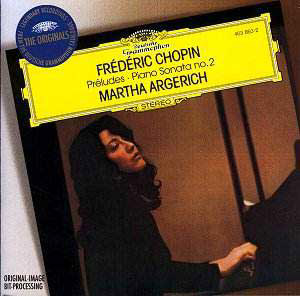 CD3 Martha Argerich - chopin preludes, Piano Sonata "Funeral March"