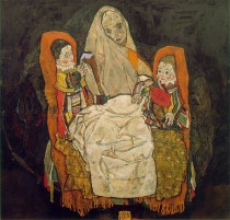 에곤 실레(Egon Schiele) 1915년도 작품 ~ 1918년도 작품 : 네이버 블로그