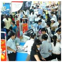  하노이 Bic C 마트 화재 발생