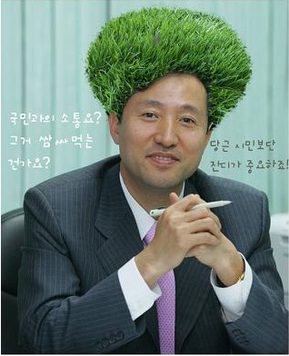 <b>잔디</b>사랑을 실천하는 <b>오세훈</b> 시장님이 재선 되셨네요