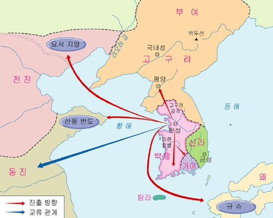  백제 (百濟) / 한민족 최초의 대륙 진출 '근초고왕' (近肖古王)