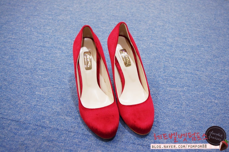  지니킴 Jinny Kim red pumps