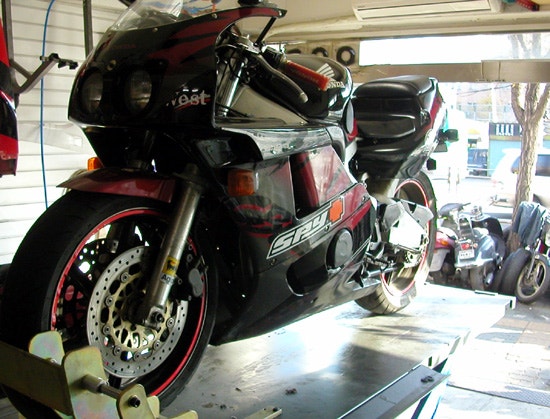cbr400rr 머리부터 발끝까지 정비 또 정비!! 작업후기