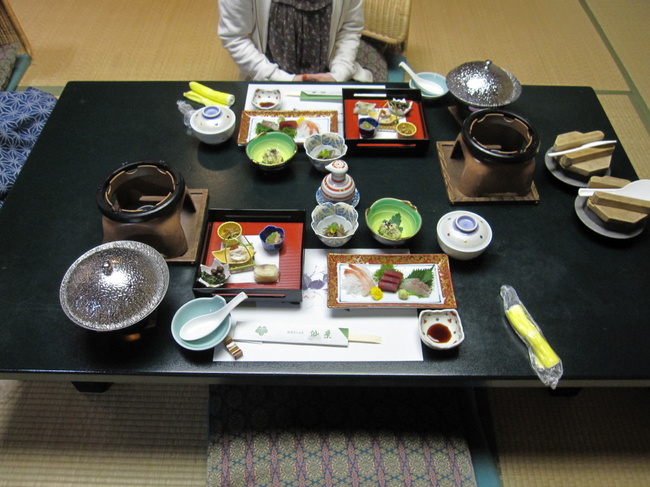 하코네 료칸센케이 저녁 가이세키요리, 아침 조식 후기 (아침 도시락)