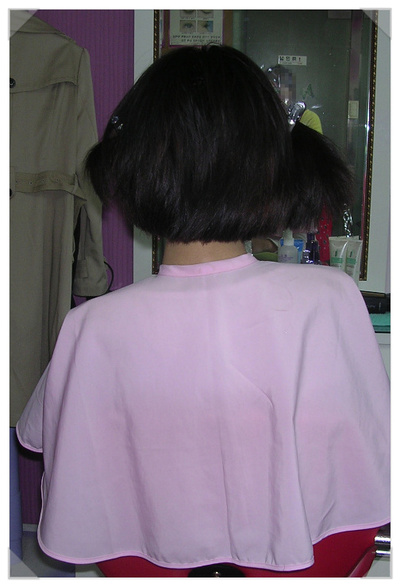  귀여운단발머리에서 섹시한웨이브로변신완료
