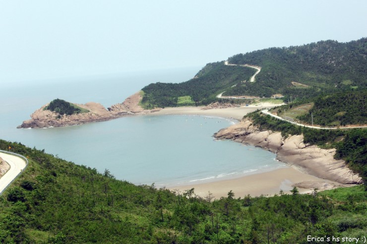  비금도 하트 해변
