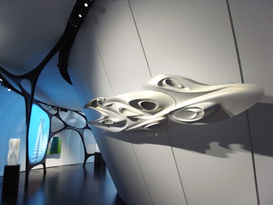  zaha hadid: une architecture at the chanel mobile art pavilion