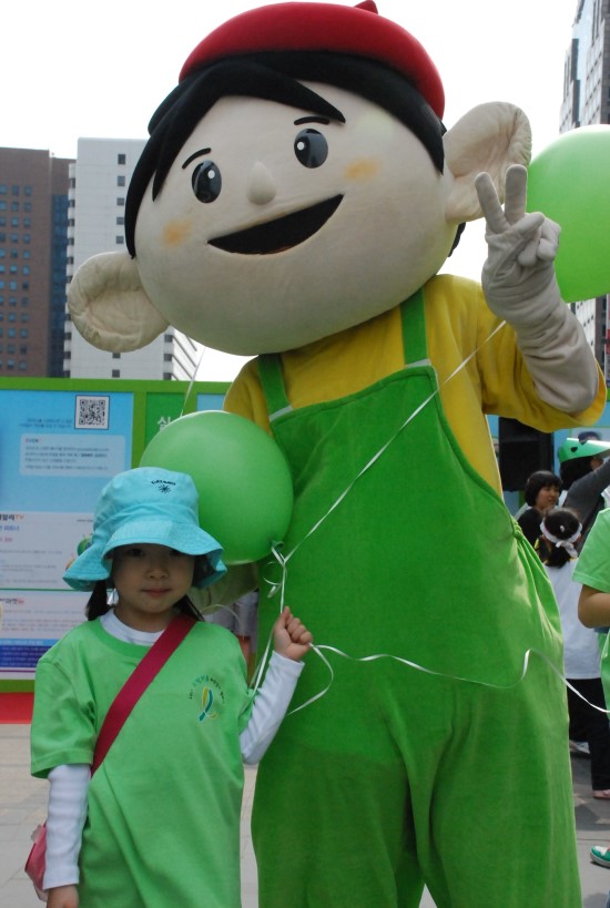  2011 그린리본 희망걷기 캠페인에 참가하다 (청계광장) 