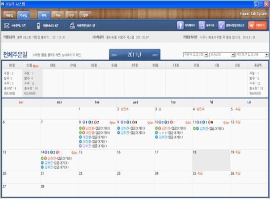  수발주프로그램