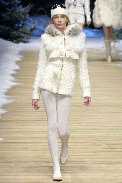 Catwalk winter inspiration: D&G Ready-to-wear Milan FW 2006