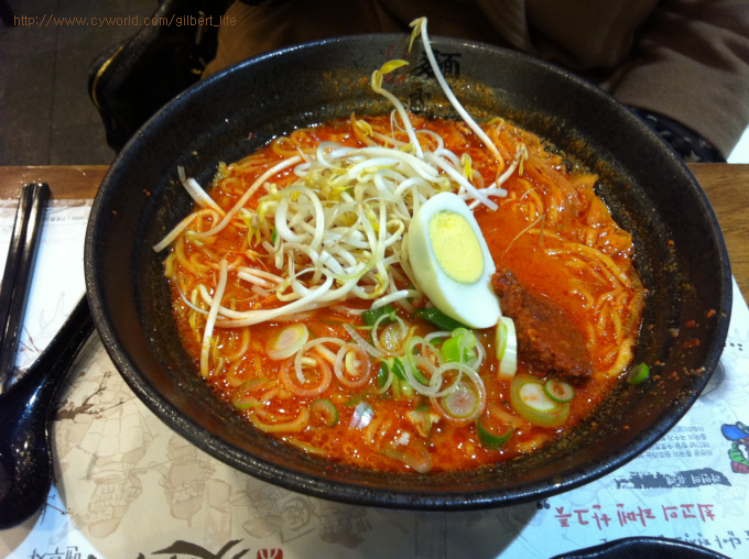  <영등포맛집> 독특한 무사 캐릭터가 인상적인 일본라멘 전문점 - 멘무샤