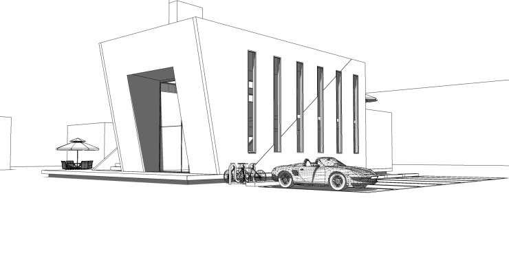 20110707 SketchUp Study