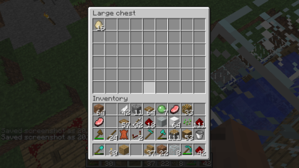 마인크래프트 닭 머리