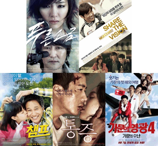  한가위 충무로 남자배우 대격돌! 송강호&이병헌&신현준&권상우&차태현