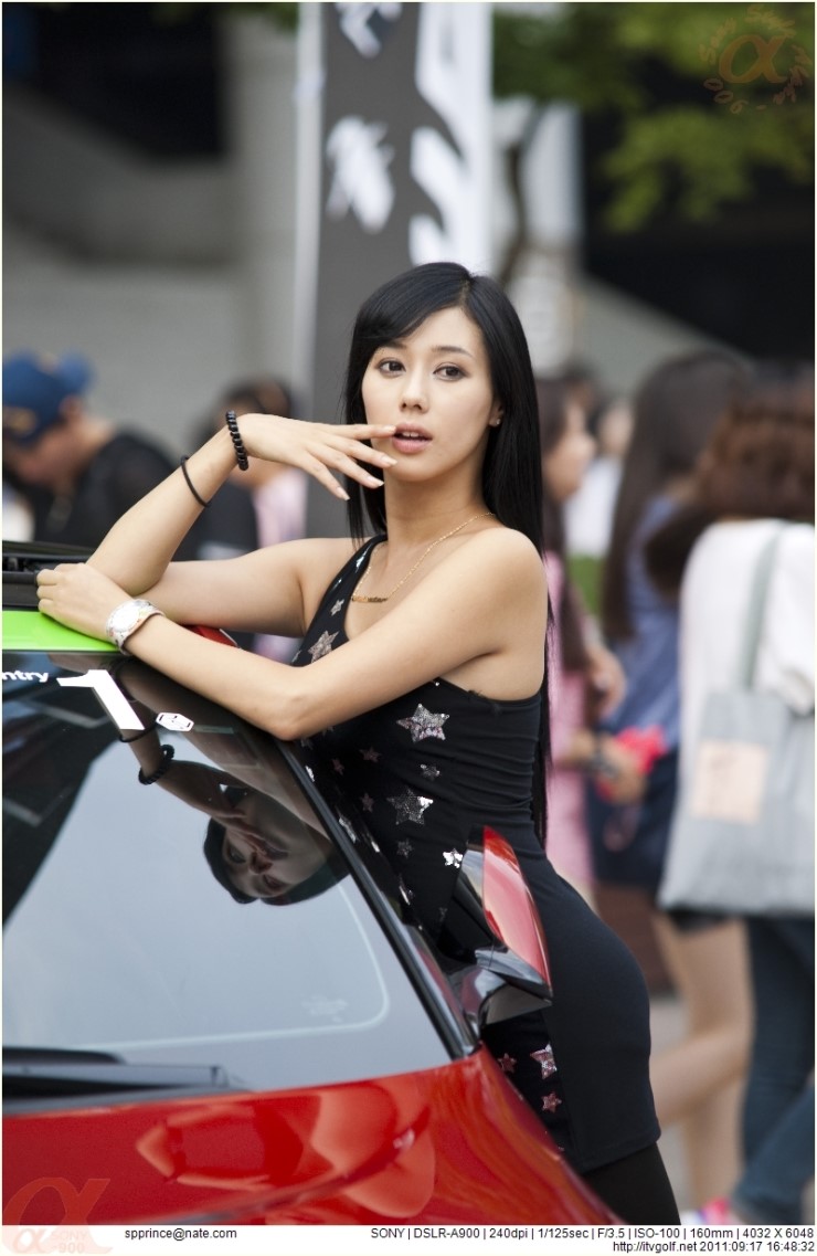  레이싱 모델 김하율 님 - 벨로스터 출사(용산역 광장)