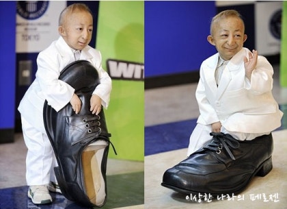 세계에서 가장 키가 작은 남자아이 배정남 키,