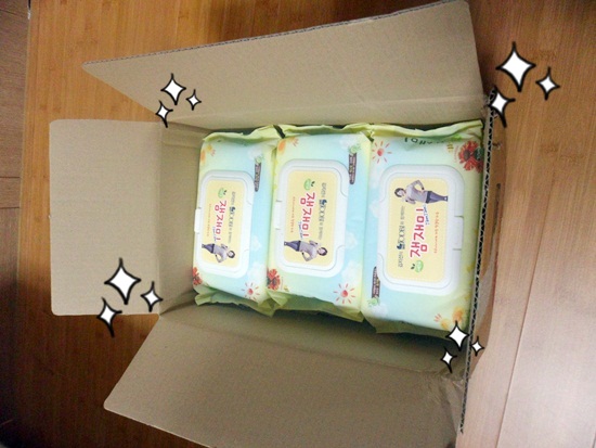  잼재미 물티슈 체험 후기! :)