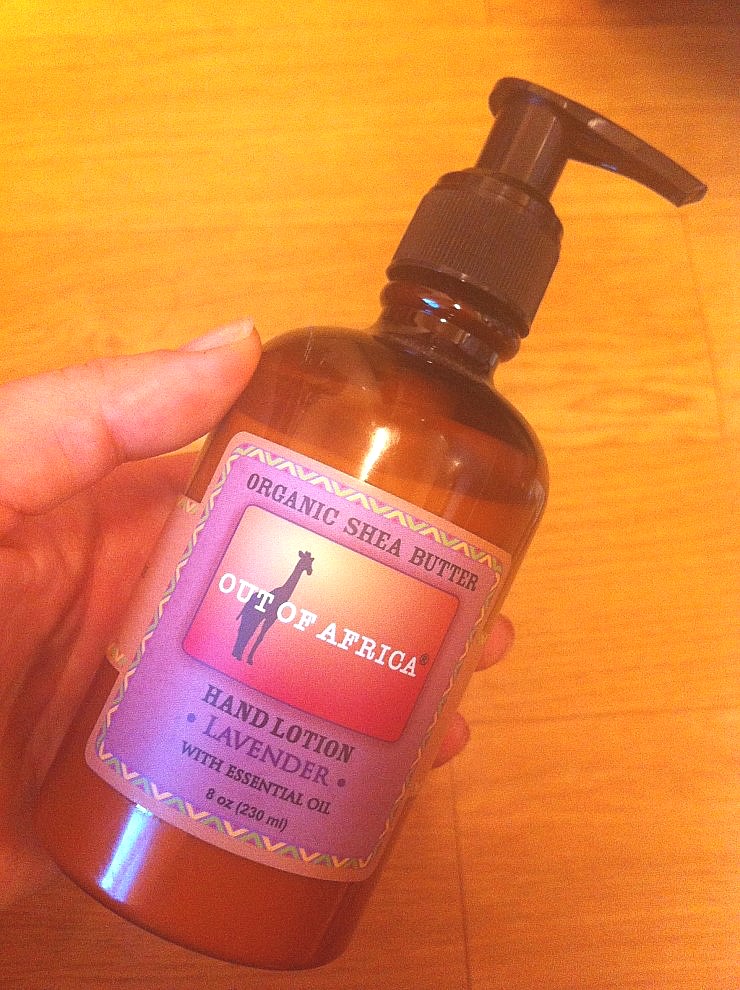  Out of Africa, Organic Shea Butter Hand Lotion, Lavender, 8 oz (230 ml)
