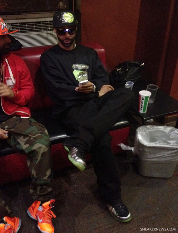 Celebrity Feet: Joe Budden – Nike Air Foamposite 1 \