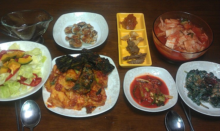  제사전 남은것 활용한 저녁상