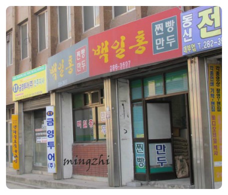  [전주맛집] 찐빵 만두는 "백일홍"