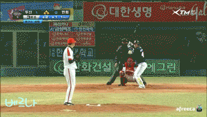 두산베어스 4월 11일 경기 (vs <b>한화</b>/청주) - <b>이원석 만루포</b>... 