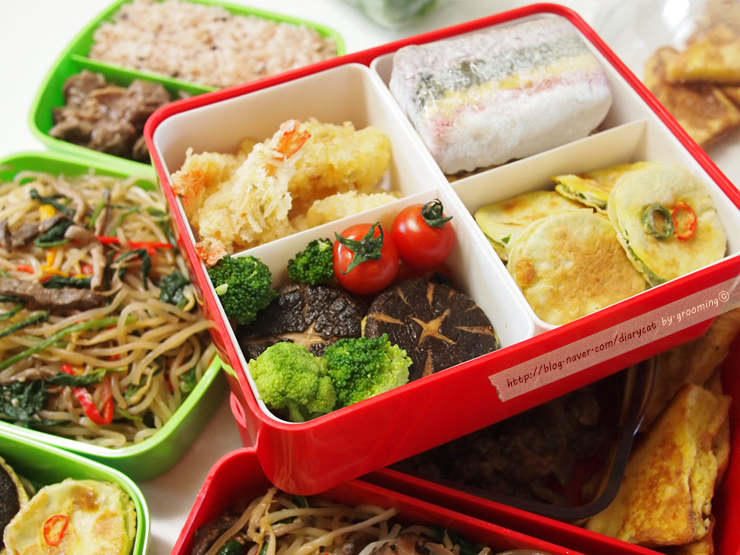  생일도시락 조공" 스타만 받는 게 아니옭!