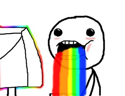  Mouth Rainbow 무지게 토하기 우왕국 우왕굿