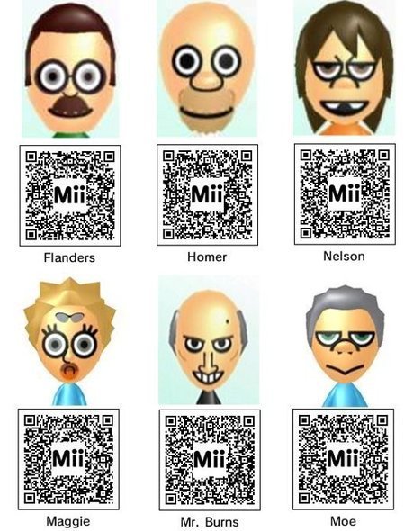 닌텐도 3ds용 Mii Qr Code 모음 네이버 블로그