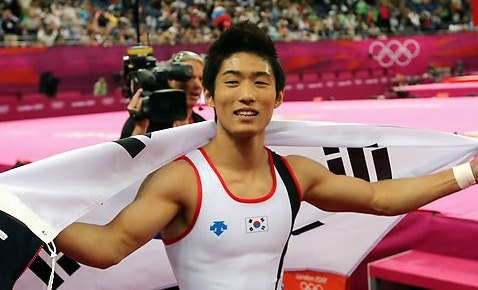 대한민국 아니! 세계적인 '도마의 신' 양학선 금메달을 목에걸다!
