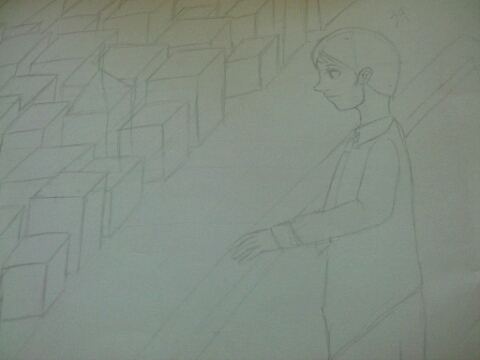  독후화 밑그림