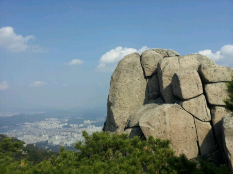 북한산 자운봉