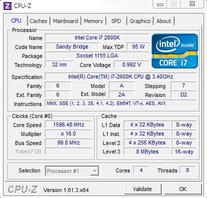 CPU 성능 전압 클럭 확인 프로그램[파일첨부]