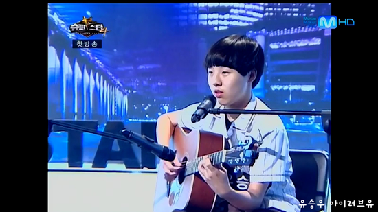 슈퍼스타K4 1회 캡쳐-1 슈스케4,슈퍼스타K4,유승우,유승우 석봉아,유승우 hello,슈스케,슈퍼....