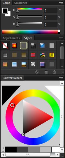  PaintersWheel_v1.1 포토샵 페인터 같은 컬러피커[파일첨부]
