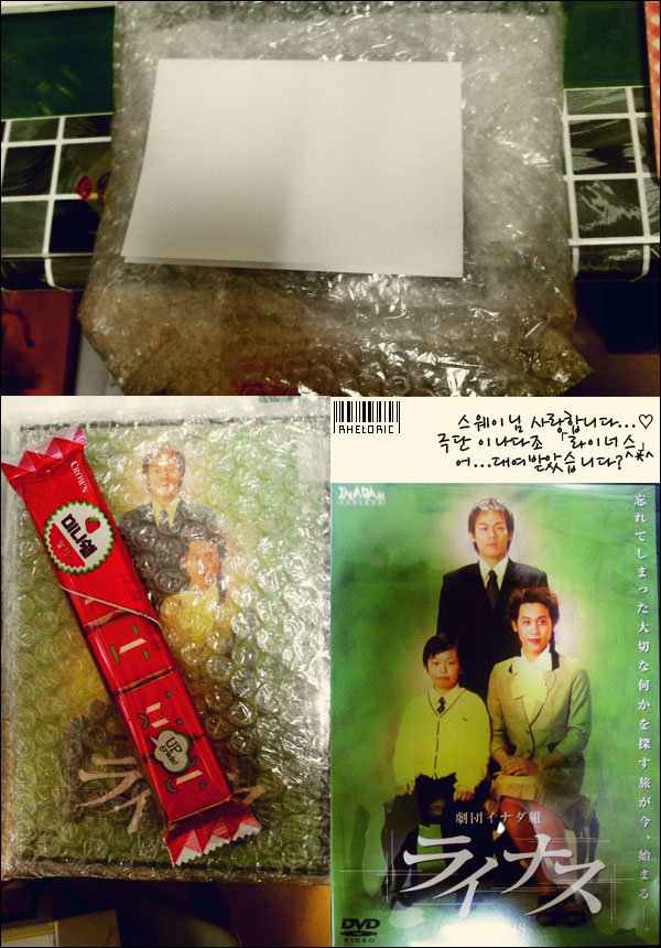  스웨이님 사랑합니다... 라이너스 무사 도착!