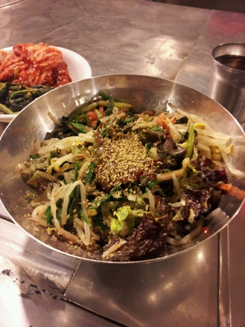 남대문 시장 보리밥