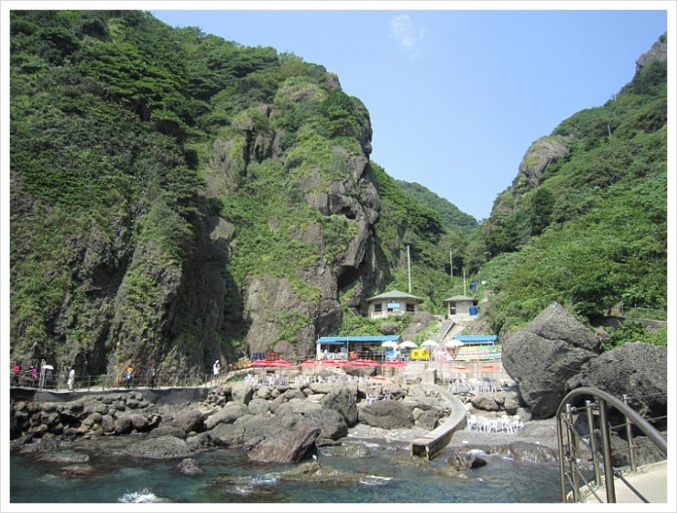 울릉도 (9) 해안산책길의 비경, 해식동굴을 지나 도동항으로