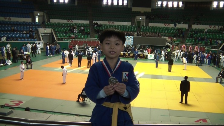  2012년 11월10일 잠실운동장 서울컵유도대회 은메달