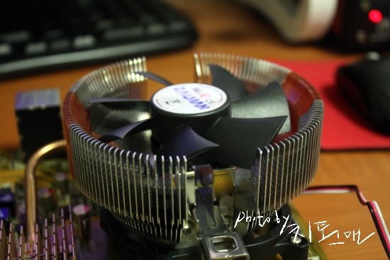  ASUS P5K STCOM Mainboard 메인보드 + 9800GT 512M KHAN Lite Edition + 잘만 CNPS7000C-AlCu CPU 쿨러 775 소켓