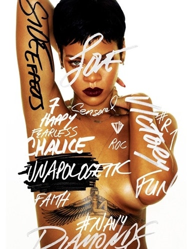 리한나 타투(Rihanna),관능적인 그녀의 타투에 대해 알아보자.