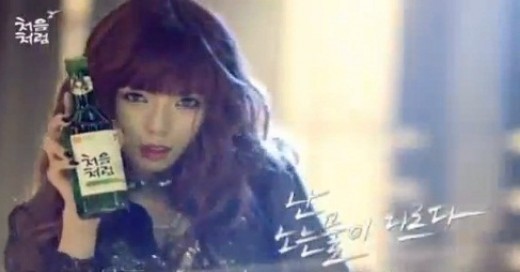 현아 소주광고, 쩍벌댄스로 섹시미 극대화 '입이 떡'