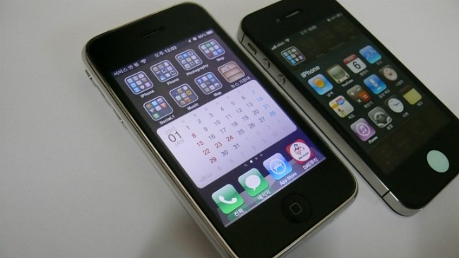 아이폰3gs, 아이폰4, 아이폰4s, 아이폰5 분해 동영상