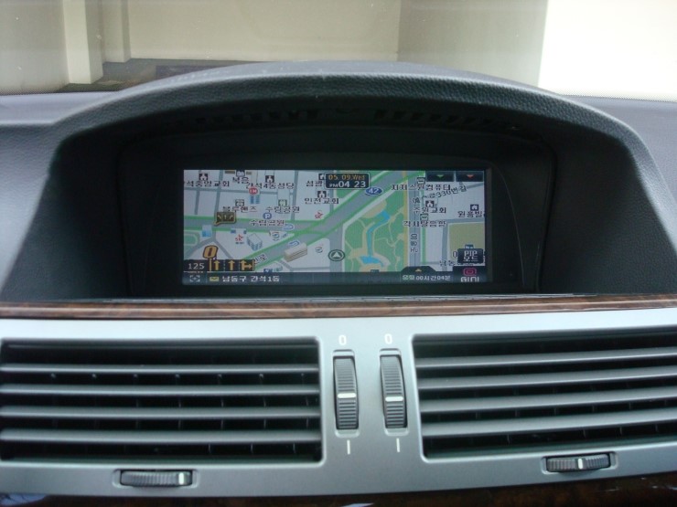  2007년 BMW 7시리즈 네비