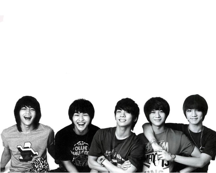 SHINee: Onew, Jonghyun, Key, Minho, Taemin
