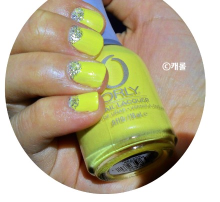 [orly/오를리]오를리 40633 을 이용한  봄 네일아트 /셀프네일